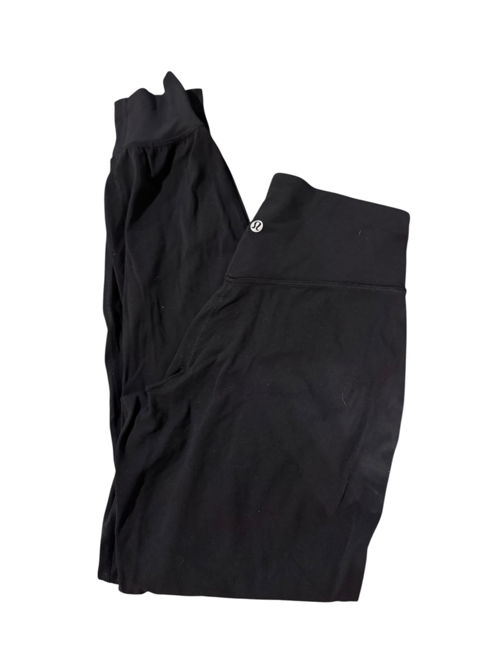 lululemon athletica Black Track Joggers with Branded Waistband